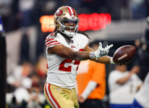 Kyle Shanahan noted that it is not yet clear how serious Jordan Mason’s shoulder injury is