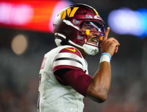 Jayden Daniels in Positive mood following injury – the Commanders should be, too
