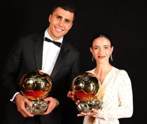 Aitana Bonmati and Rodri won the women’s and men’s Ballon d’Or awards.