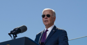 Biden suggested  that Trump supporters are “garbage” after the Puerto Rico comic’s insult.