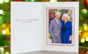 King and Queen reveal this year’s Christmas card