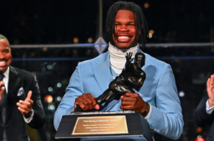 Colorado two-way star Travis Hunter wins Heisman Trophy as college football’s top player