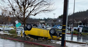 Tornado hits northern California town