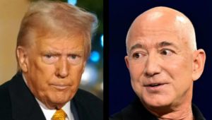 Bezos is the latest billionaire to meet Trump in Florida