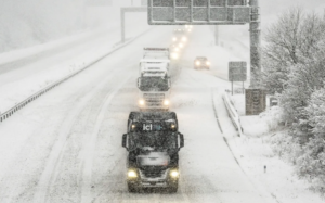 Heavy snow brings widespread disruption across the UK and Germany