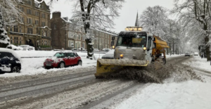 Snow brings disruption to flights, trains and roads