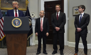 Trump announces a $500 billion AI infrastructure investment in the US