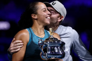 Madison Keys, her husband and coach shed tears of joy after Australian Open win