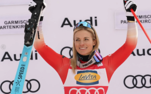 Swiss skier Lara Gut-Behrami gets 1st World Cup win of season. Lindsey Vonn finishes 13th