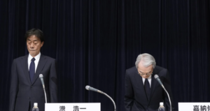 Top Fuji TV executives in Japan resign over sex scandal