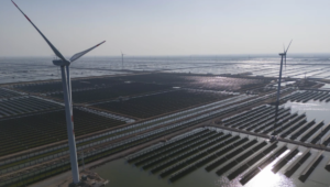 China built out record amount of wind and solar power in 2024