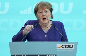 Merkel criticizes German front-runner Merz over migration vote with far-right support