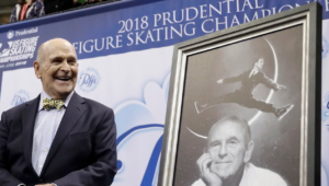 Dick Button, Olympic great and voice of skating, dies at 95