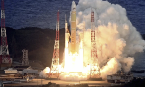 Japan launches a navigation satellite on a new flagship rocket for an improved positioning system