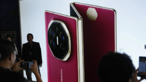 Huawei’s tri-foldable phone hits global markets in a show of defiance amid US curbs