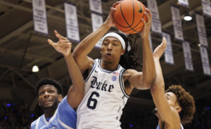 Duke forward Maliq Brown dislocates his shoulder in win over Virginia