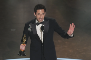 Adrien Brody wins best actor for ‘The Brutalist,’ taking home his second career Oscar