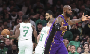 LeBron James has ‘not much concern’ after exiting loss to Celtics with late groin injury