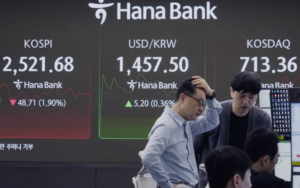 World shares are mixed following Wall Street’s panicked sell-off over Trump’s tariffs