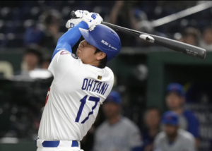 Shohei Ohtani homers at the Tokyo Dome, delighting fans in home country