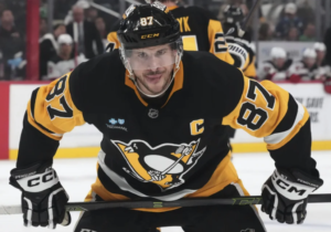 Sidney Crosby breaks Wayne Gretzky’s NHL record with his 20th season averaging a point per game