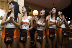 Hooters restaurant chain, known for skimpy wait-staff outfits, files for bankruptcy protection