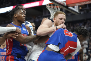 NBA suspends 5 players for their roles in Pistons-Timberwolves altercation that spilled into stands