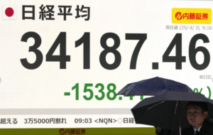 Stock market today: Trump’s tariff hikes pull Asian shares, US futures sharply lower