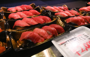 A machine using ultrasound and AI can gauge the fattiness of a tuna fish
