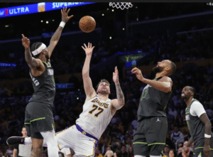 Timberwolves Dominate Lakers 117-95 in Game 1, Despite Luka Doncic’s 37-Point Effort