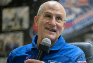 Oldest serving US astronaut returns to Earth on 70th birthday