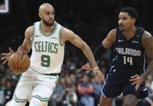 Derrick White scores 30, Tatum returns after fall, and Celtics defeat Magic 103-86 in Game 1