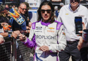 NASCAR’s Katherine Legge says she has been receiving death threats after Xfinity crash at Rockingham