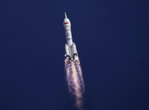 Chinese Spaceship with 3 Astronauts Docks at Tiangong Space Station for Crew Change