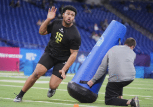 Steelers first-round pick Derrick Harmon’s mother, Tiffany Saine, dies shortly after his selection