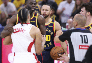 Rockets, Warriors get into shoving altercation in 2nd quarter of heated Game 4