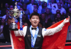 Zhao’s title success at world championships shines light on snooker’s growth in China