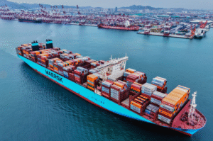 China’s exports to US sink, offset by trade with other economies, as US tariffs hit global trade
