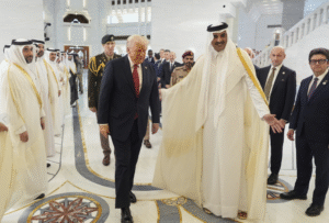 Trump marvels at wealth of his Arab hosts while he eyes White House and Air Force One upgrades
