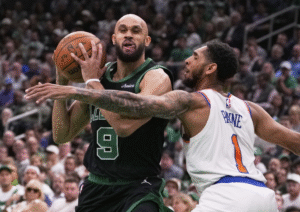 White scores 34 to help Celtics stave off elimination with 127-102 Game 5 win over Knicks