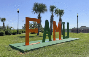 Students at Florida’s only public HBCU protest presidential candidate with DeSantis ties