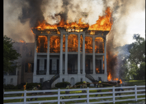 Blaze Destroys Historic Mansion at Former Louisiana Sugar Plantation
