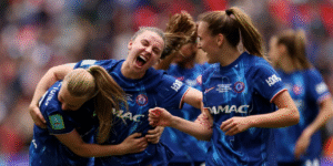 Chelsea seals treble with victory over Manchester United in Women’s FA Cup final