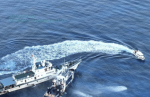 Philippines condemns Chinese coast guard’s use of water cannon on a research vessel