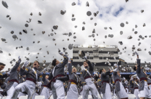 Trump praises West Point graduates and claims responsibility for strengthening U.S. military power
