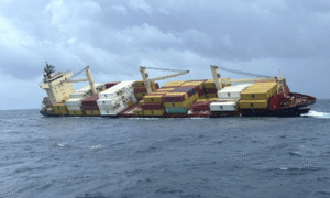 Kerala State in India Raises High Alert After Ship Carrying Hazardous Cargo Sinks Off Coast