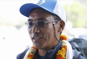 Renowned Sherpa guide sets record with 31st Mount Everest summit