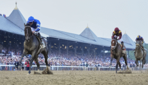 Sovereignty Defeats Journalism to Capture Belmont Stakes at Saratoga