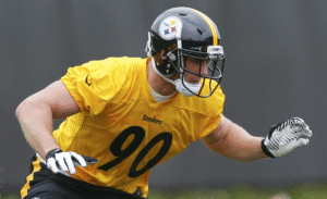 Steelers linebacker T.J. Watt misses beginning of mandatory minicamp