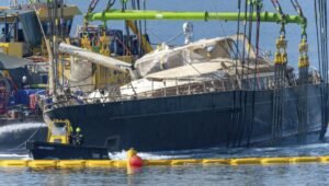 Luxury Yacht Recovered 10 Months After Sinking Off Sicilian Coast